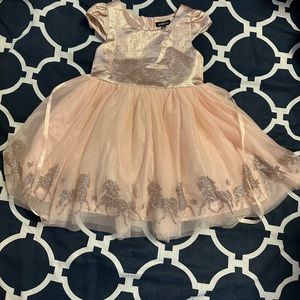 Girls pink tulle unicorn dress